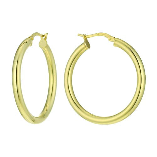 Creole Volume M earrings in Gold-plated Silver