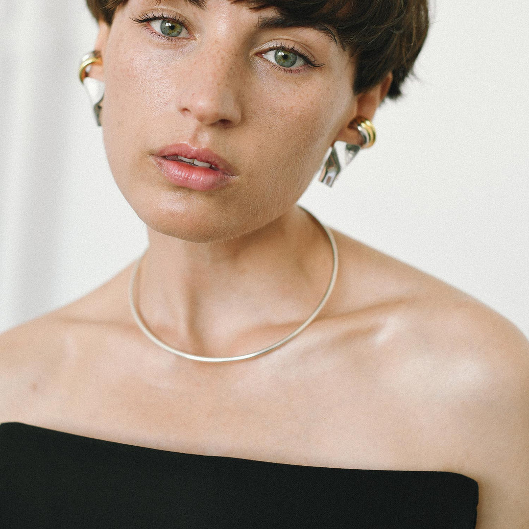 Crush Earrings, Sterling Silver