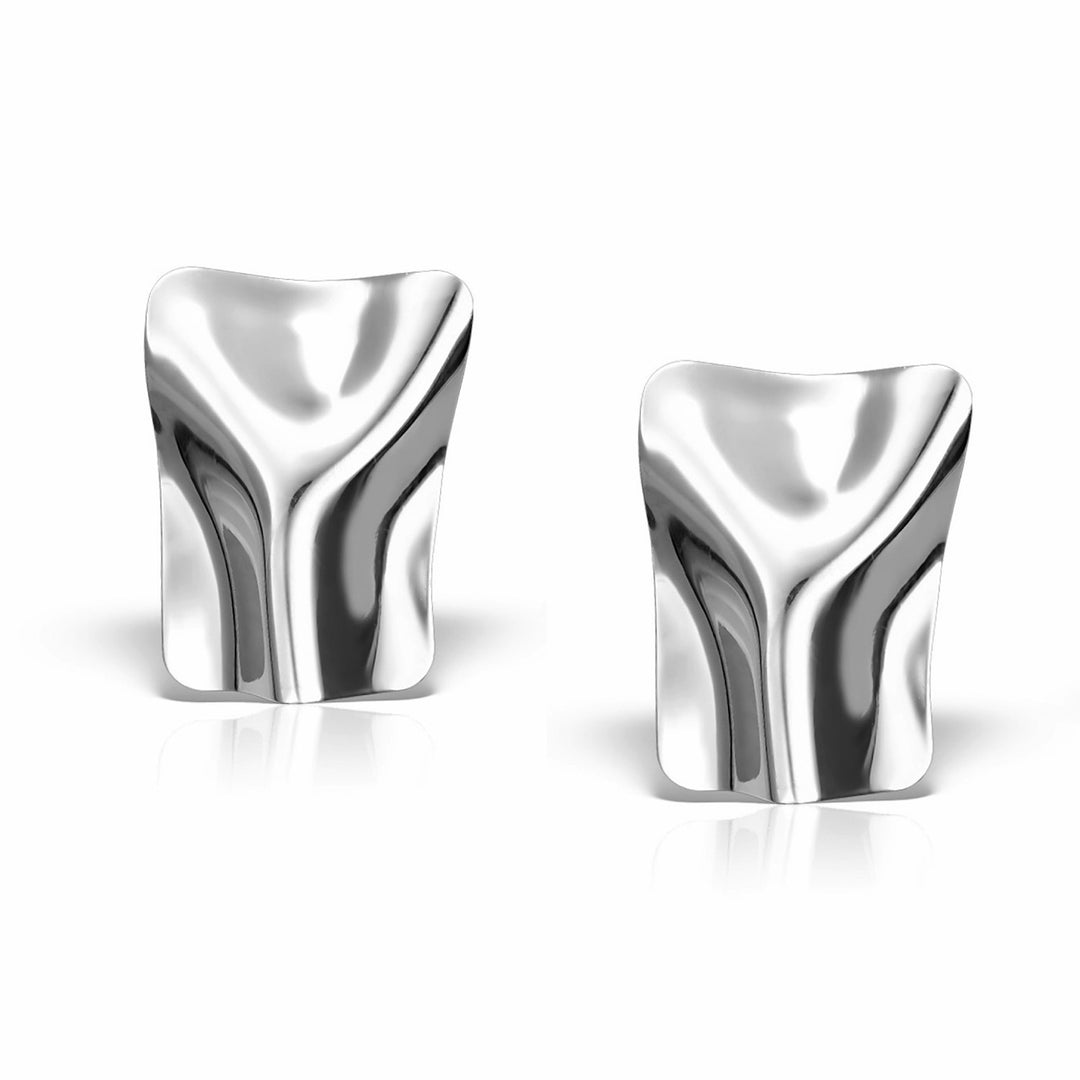 Crush Earrings, Sterling Silver