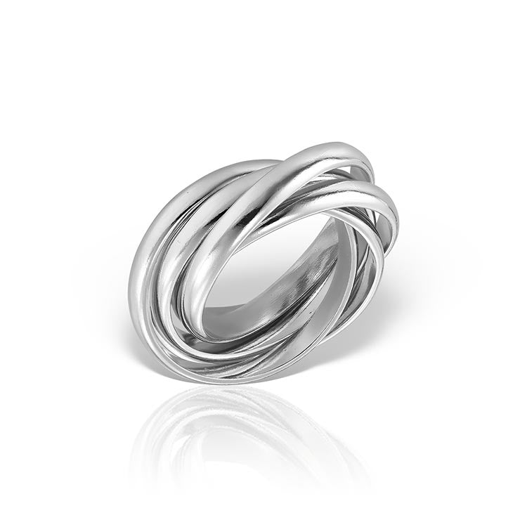 Ring 5 Lovers in Silver