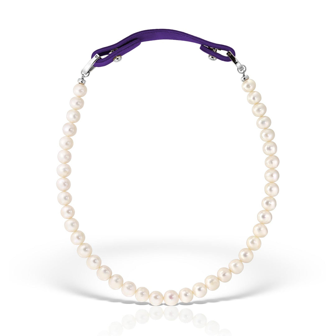 Colier Aerin M, Perle si Piele