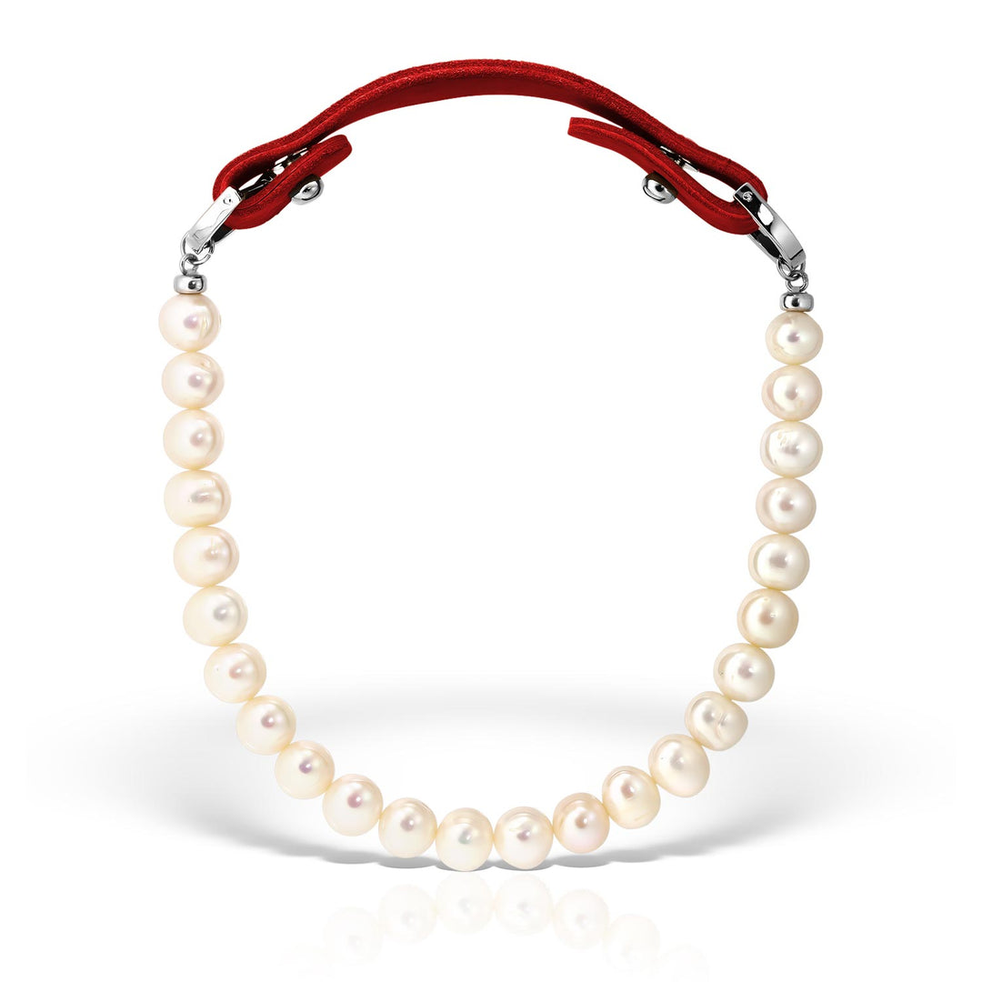 Colier Arden S, Perle si Piele