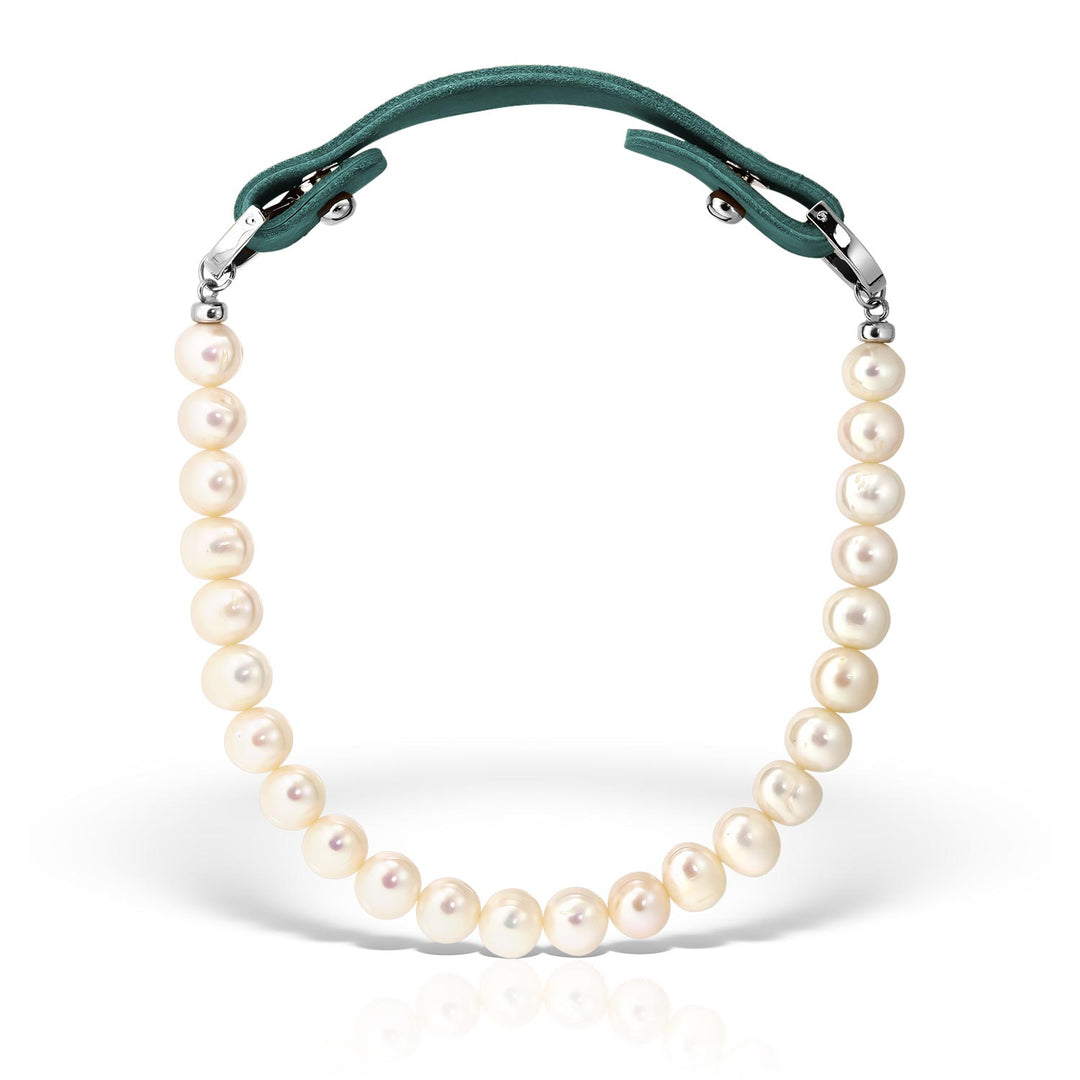 Colier Arden S, Perle si Piele