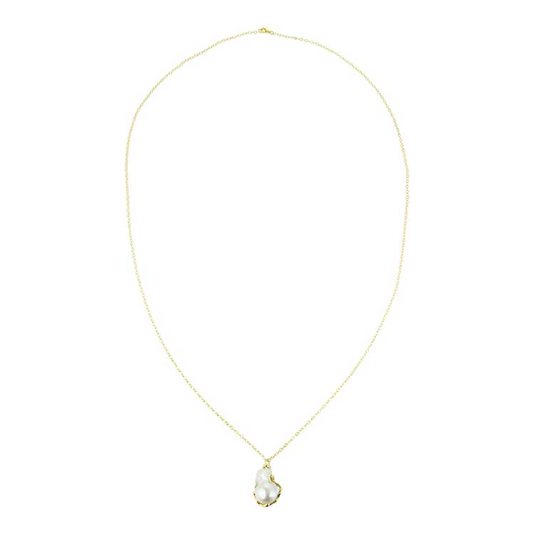 Disorder Later Necklace in Gilded Silver