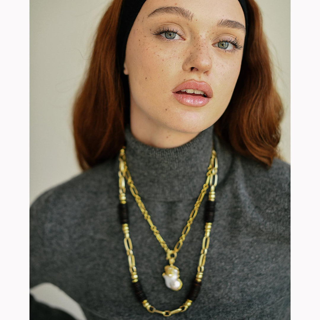 Dora Maar Necklace, Sterling Silver