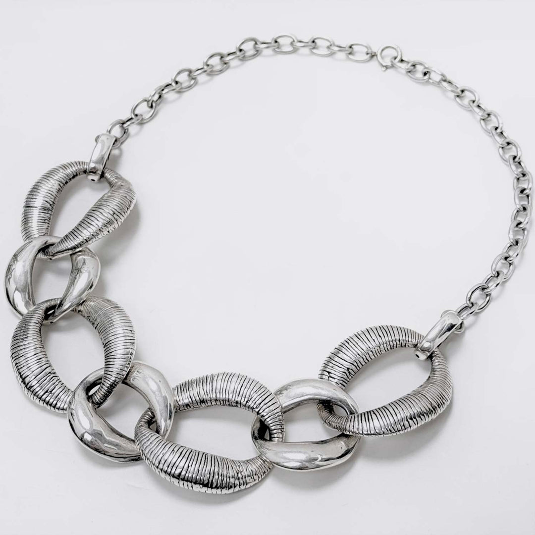 Elora Necklace, Sterling Silver