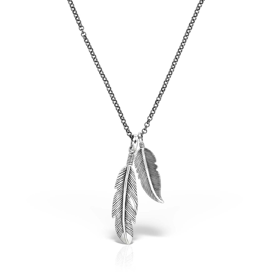 Icarus Necklace, Silver