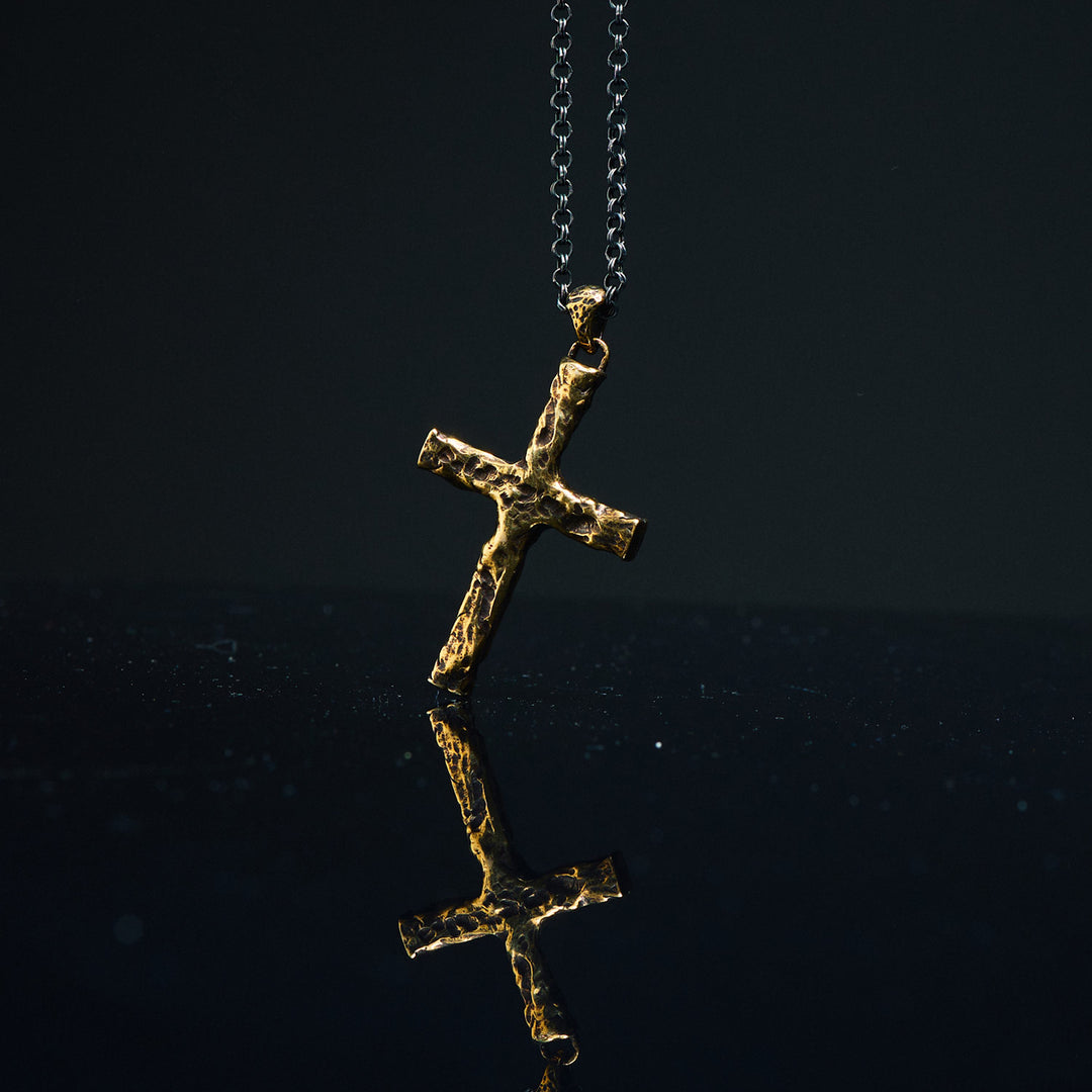 Introspectum 20 Alto Necklace, Gold-Plated Silver