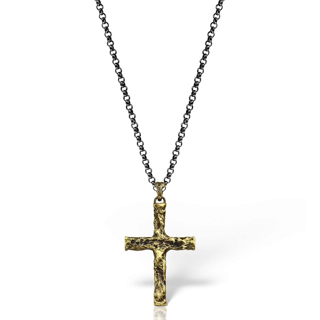 Introspectum 20 Alto Necklace, Gold-Plated Silver