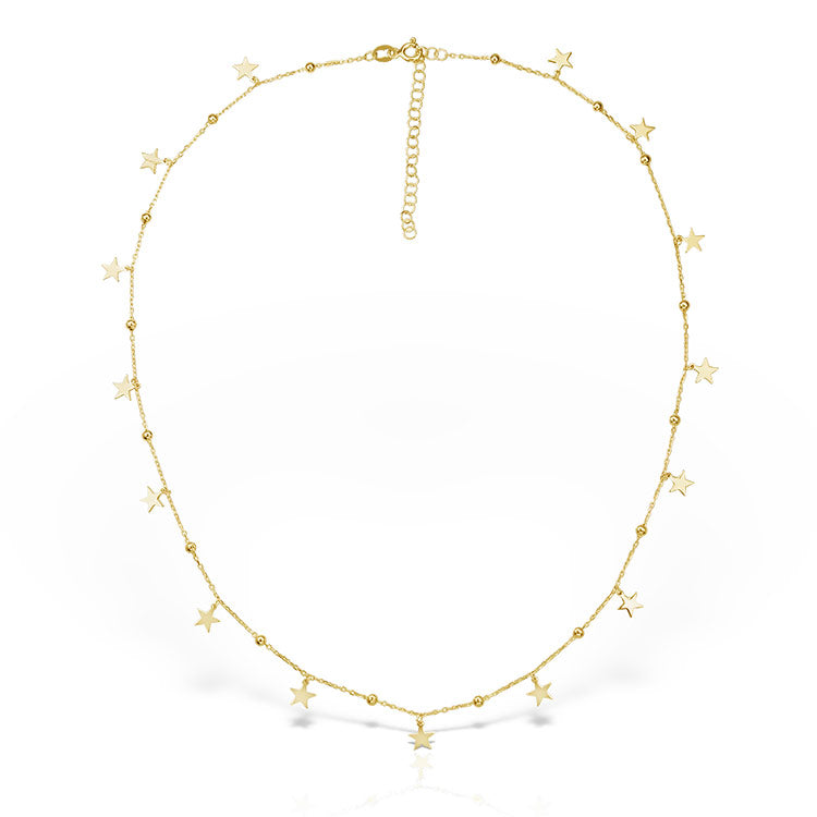 Salba One by One with Gilded Silver Stars