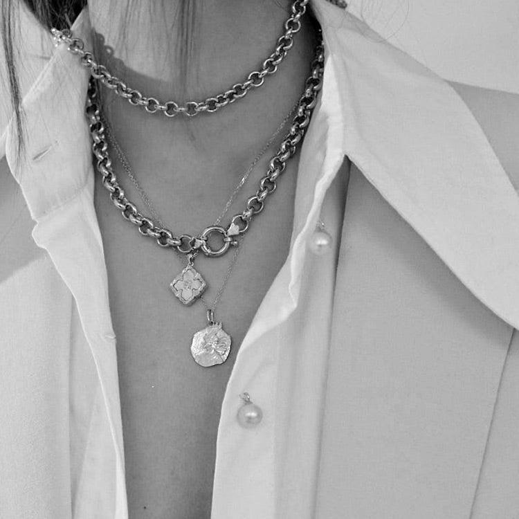 Siegfried Minority 0.8 Silver necklace