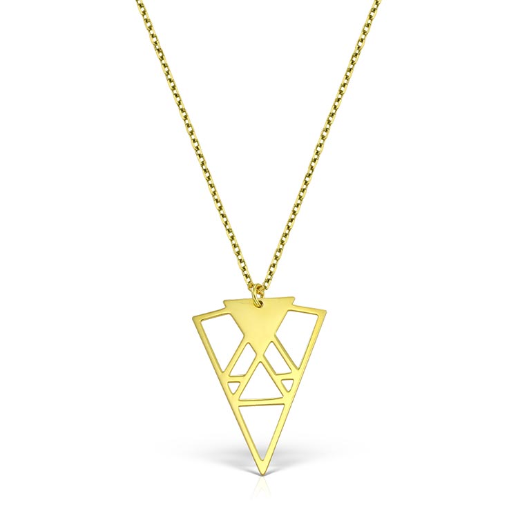 Volpetti Necklace in Gilded Silver