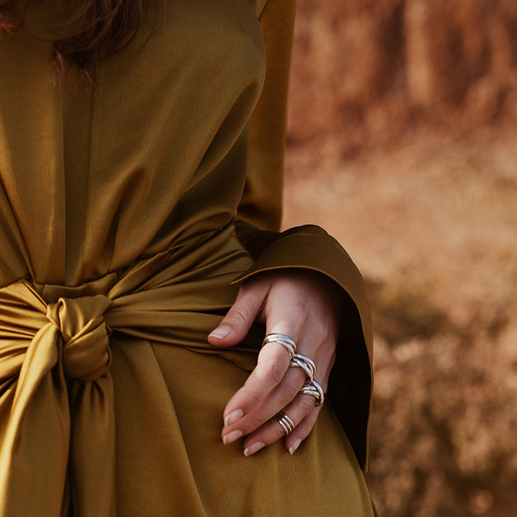 Ring 5 Lovers in Silver