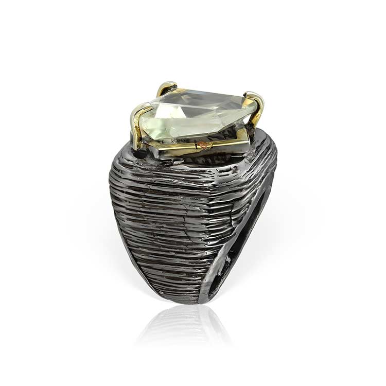 Aristocracy Deviation Ring in Silver