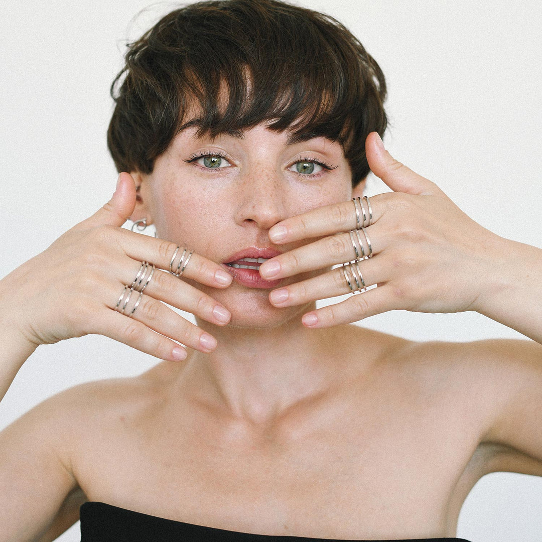 Interlude Ring, Sterling Silver