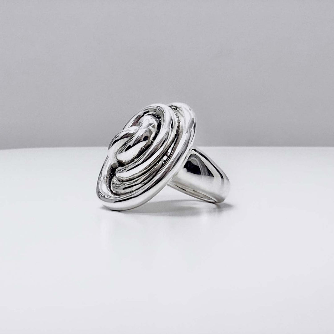 Meringue Ring, Sterling Silver