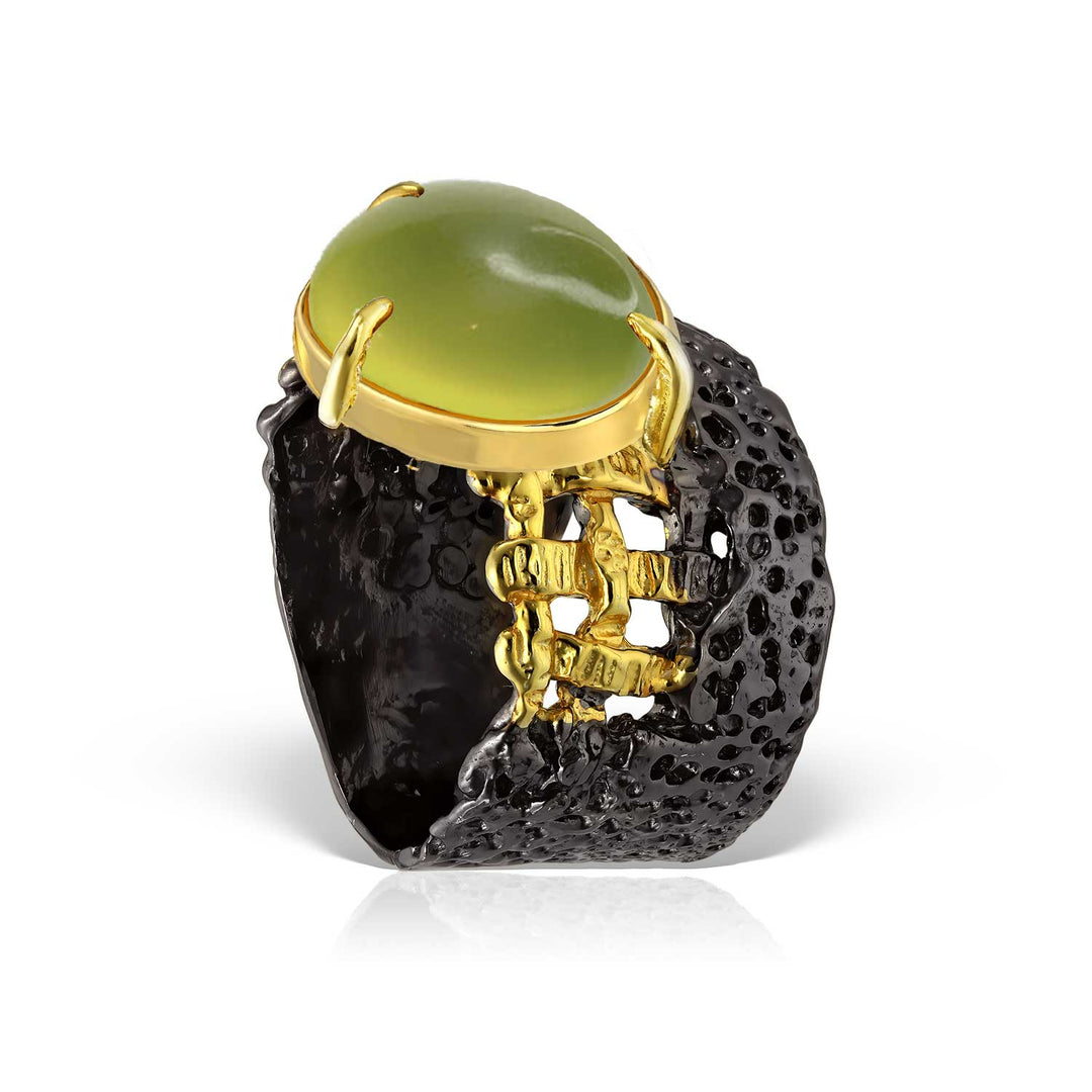Oviedo Peridot Ring, Sterling Silver