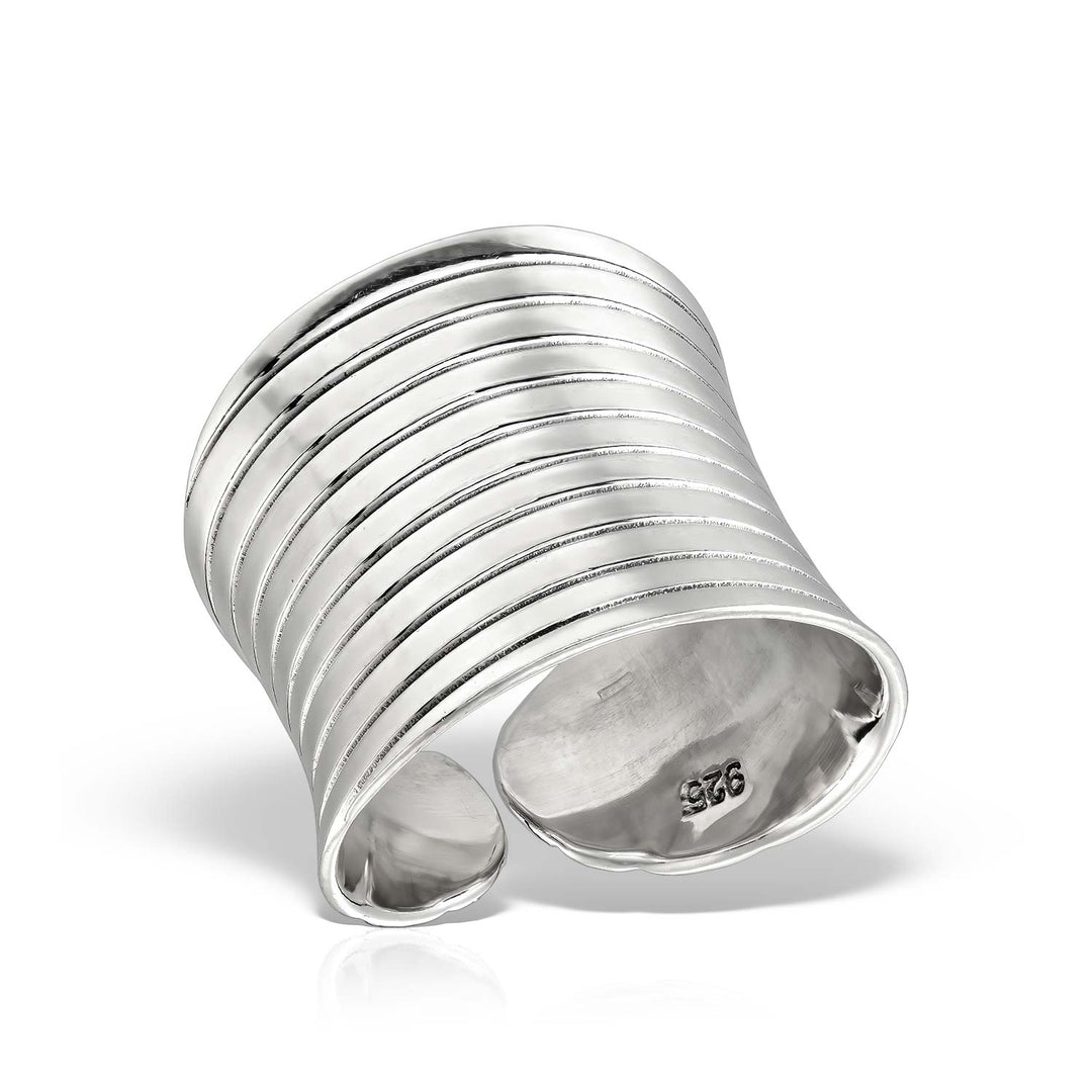 Parallax Ring, Silver