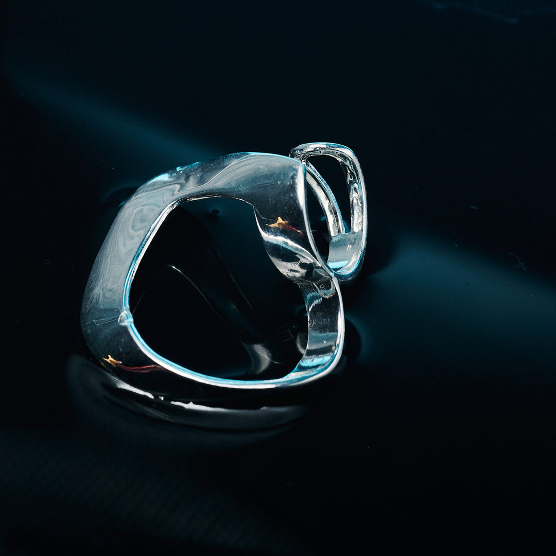 Ringcuff Plain Ring, Sterling Silver