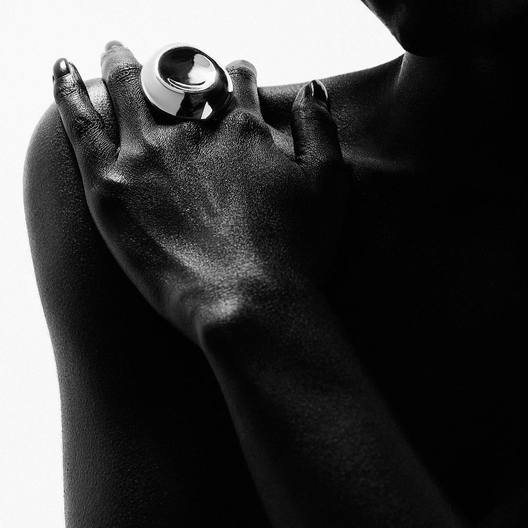 Quick Silver Ring, Sterling Silver