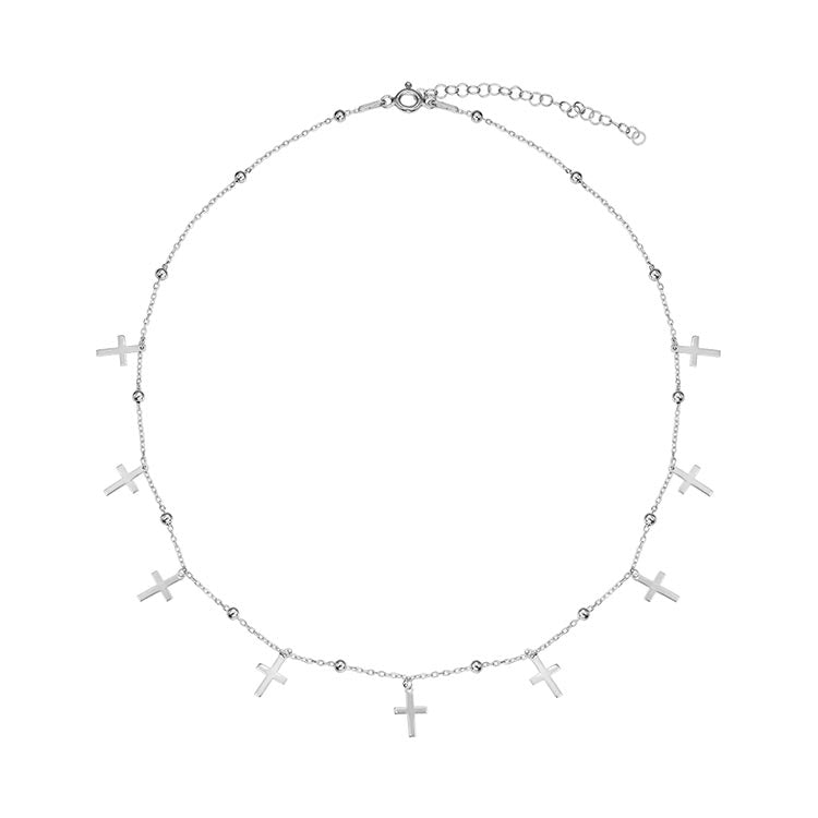 Salba One by One Cross, Argint