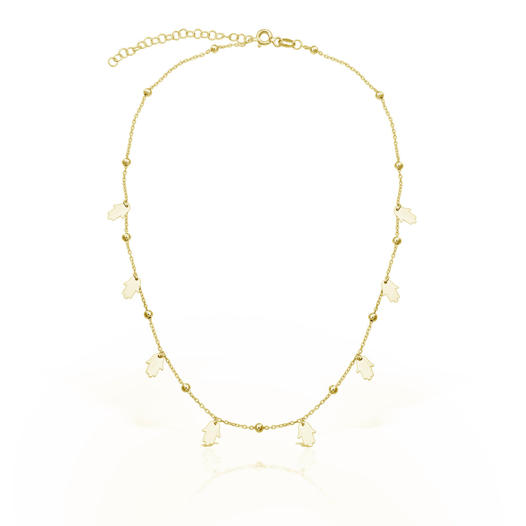 Salba One by One Fatima in Gilded Silver