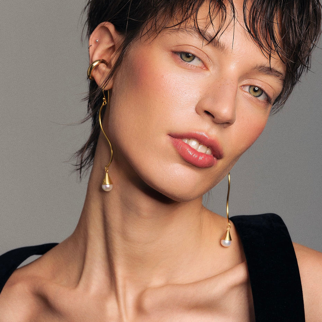 Cercei La Landonne, Argint Aurit