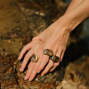 Inel Amadeus Citrin, Argint Aurit