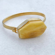 Bratara Amber Amnesia #06, Argint Aurit