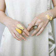 Amber Amnesia #03 Bracelet, Sterling Silver