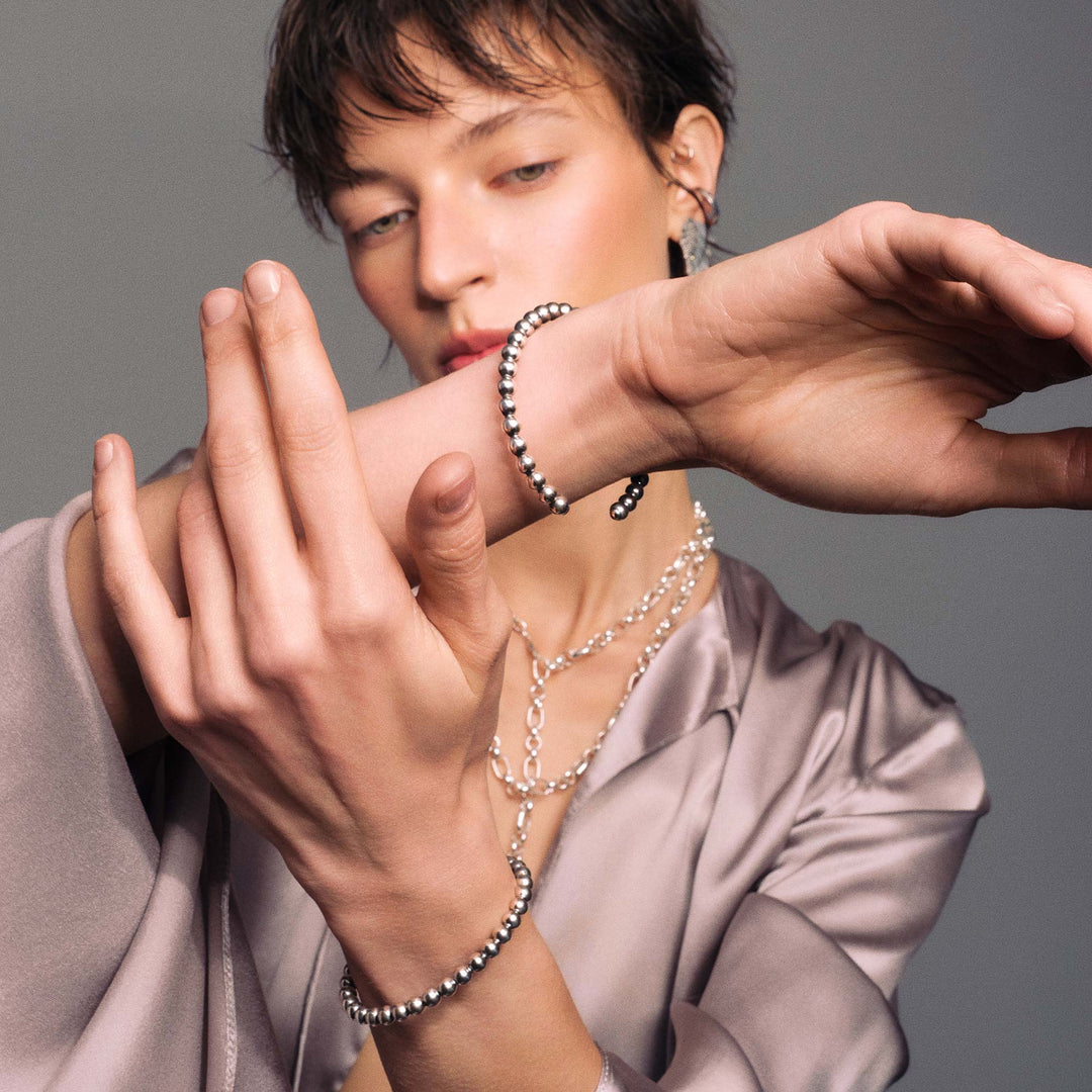 Bratara Mankind Elysium, Argint