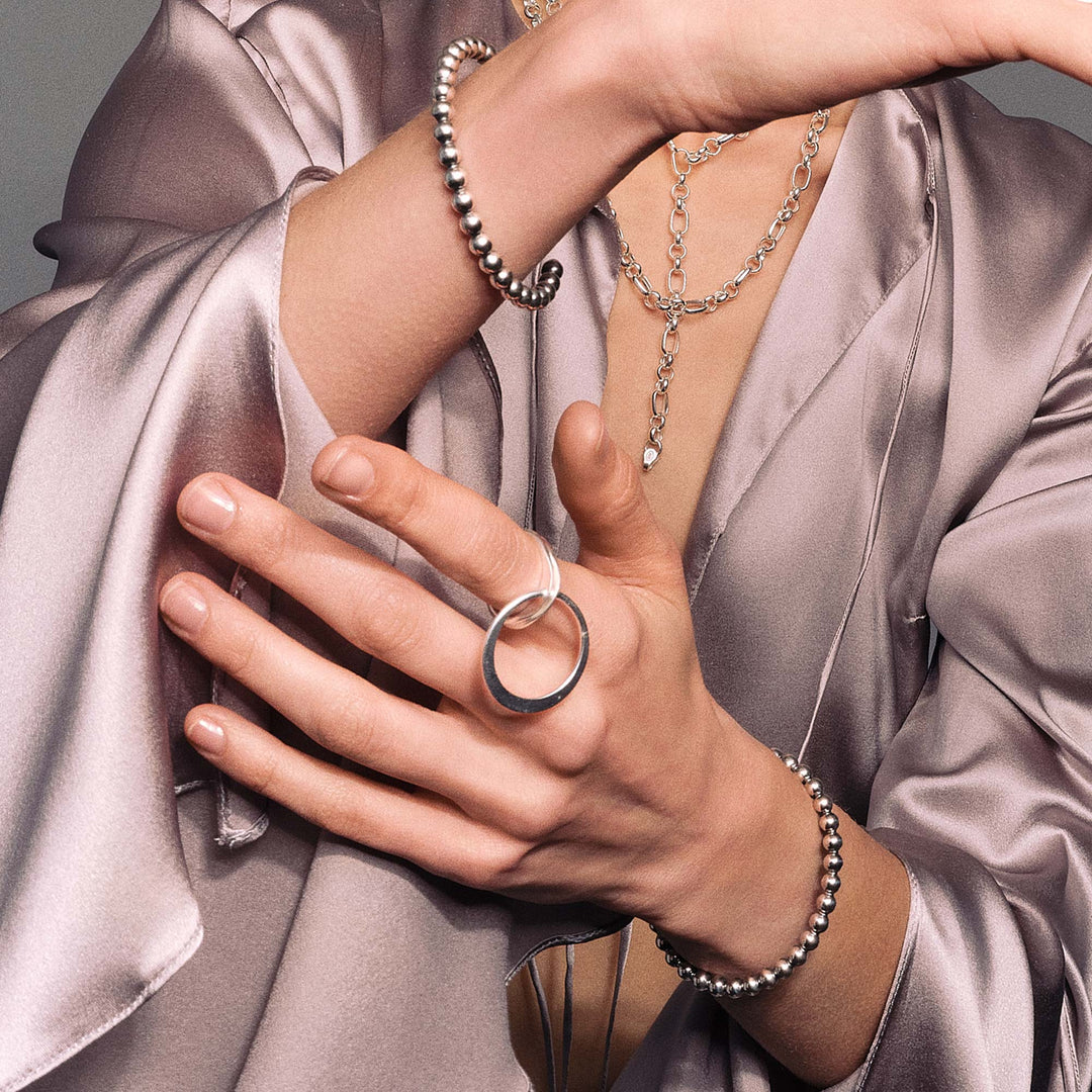 Bratara Mankind Elysium, Argint