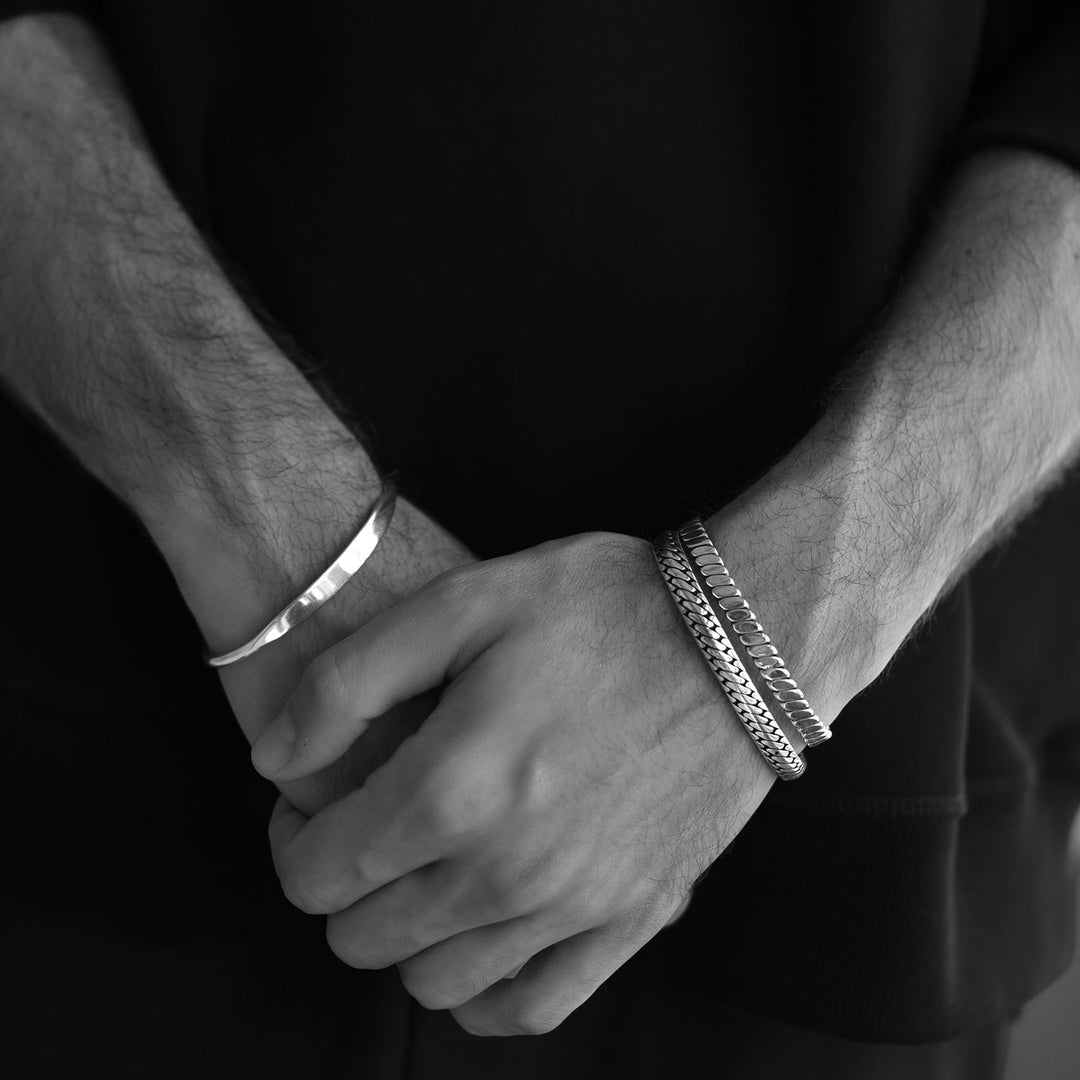 Mankind Sampaio Bracelet, Solid Silver