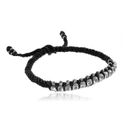 Bratara Mankind Vertebre din Argint si Fir Cerat