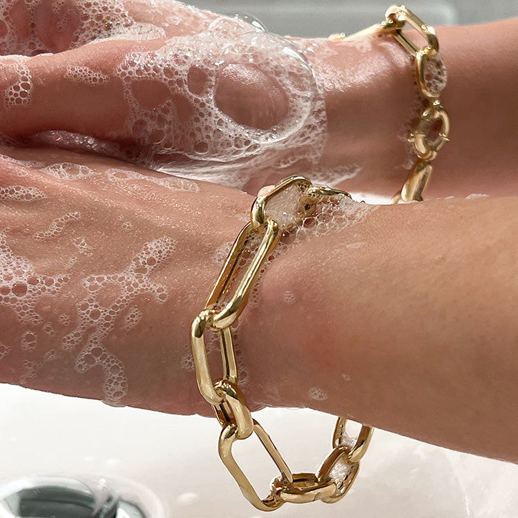 Oberon Bracelet in Gilded Silver