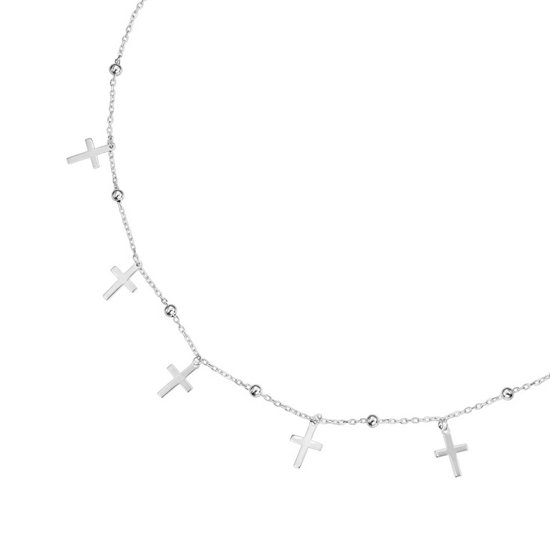 Salba Foot Bracelet with Stars in Gilded Silver