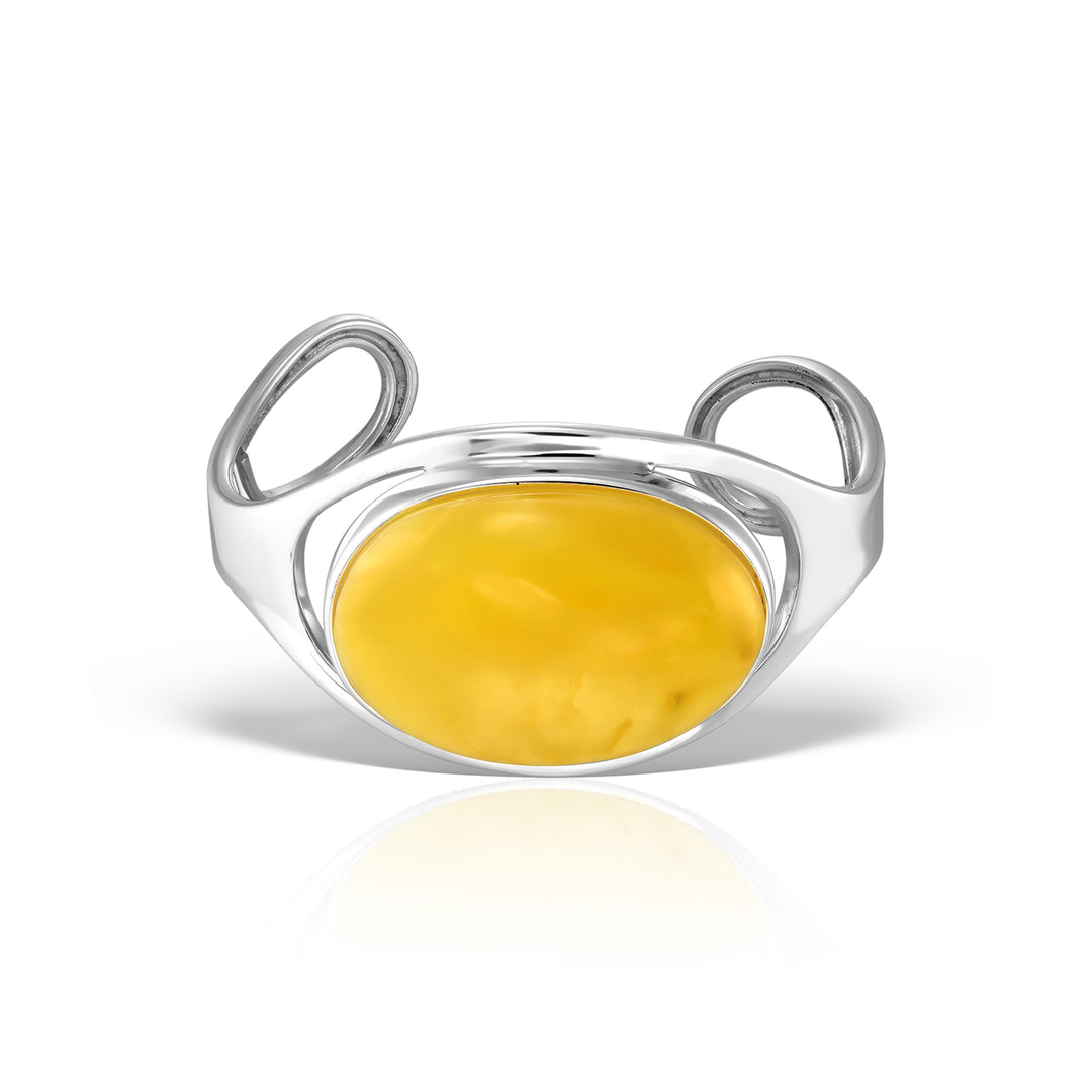 Bratara Amber Amnesia #07, Argint