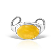 Bratara Amber Amnesia #07, Argint