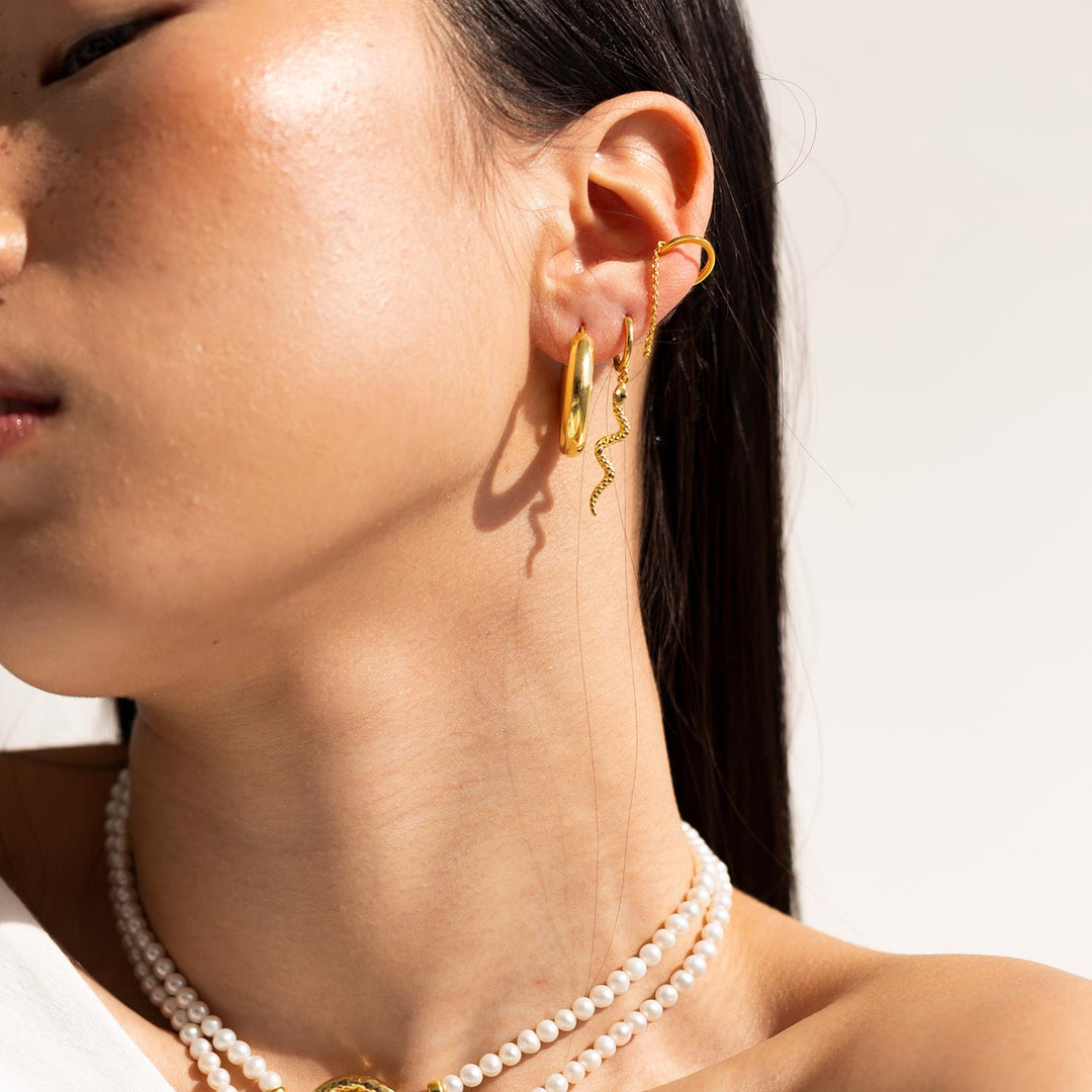Gold-plated Silver Mini ReMix and Match earrings