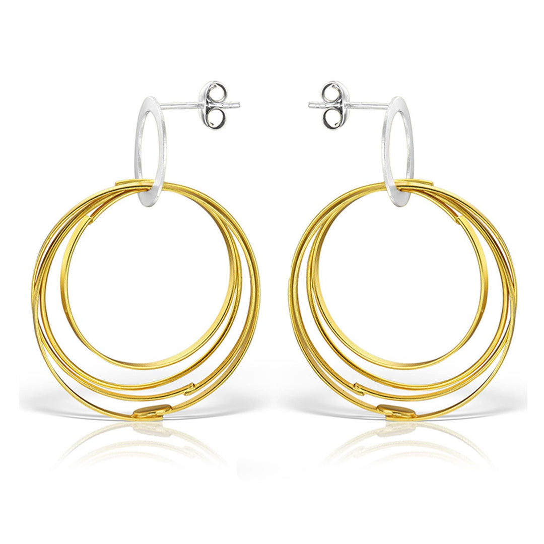 A Life Less Ordinary S Silver Gilt Earrings