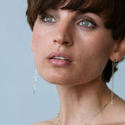 Alice in Chains Earrings, Sterling Silver