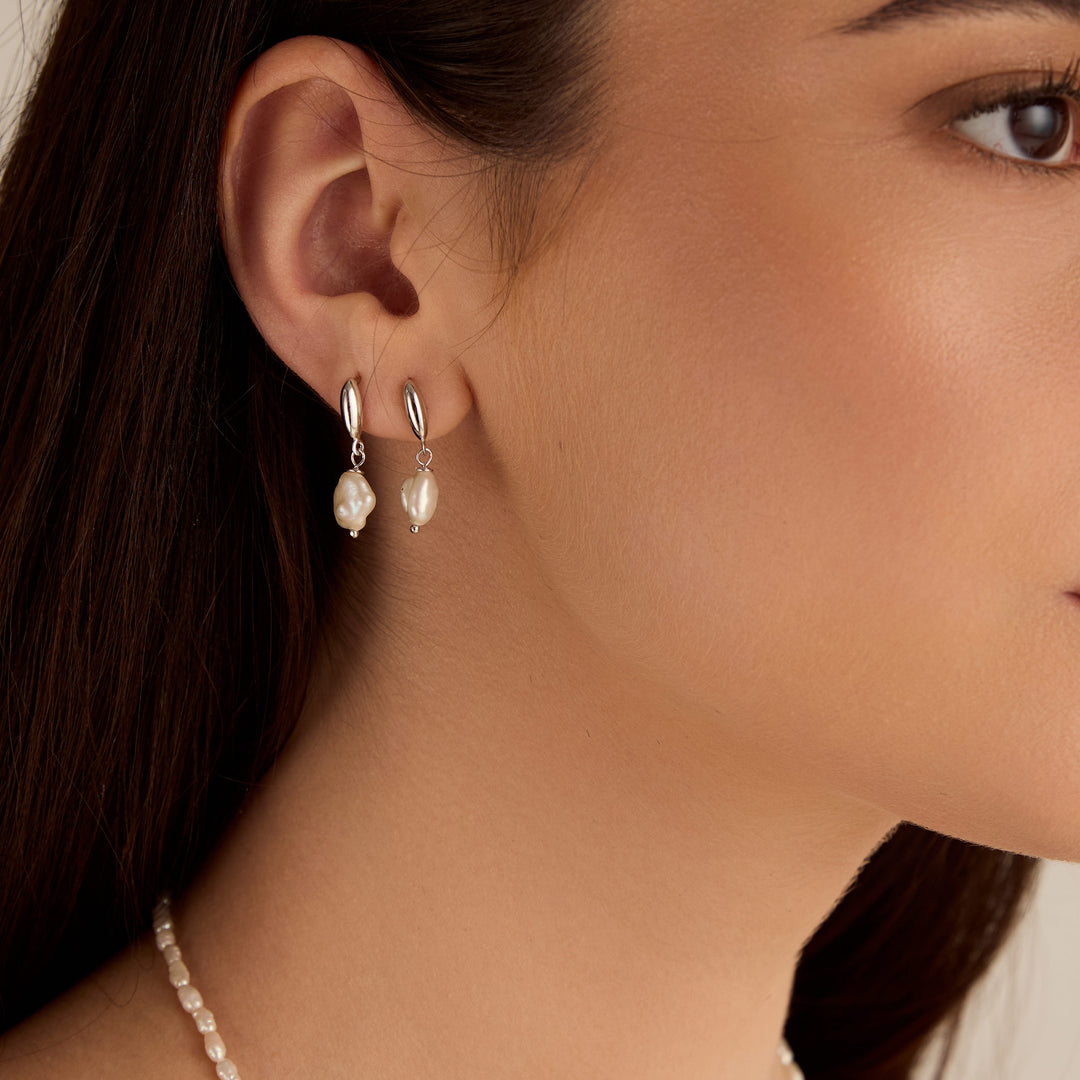 Cercei Antebellum Pearl, Argint
