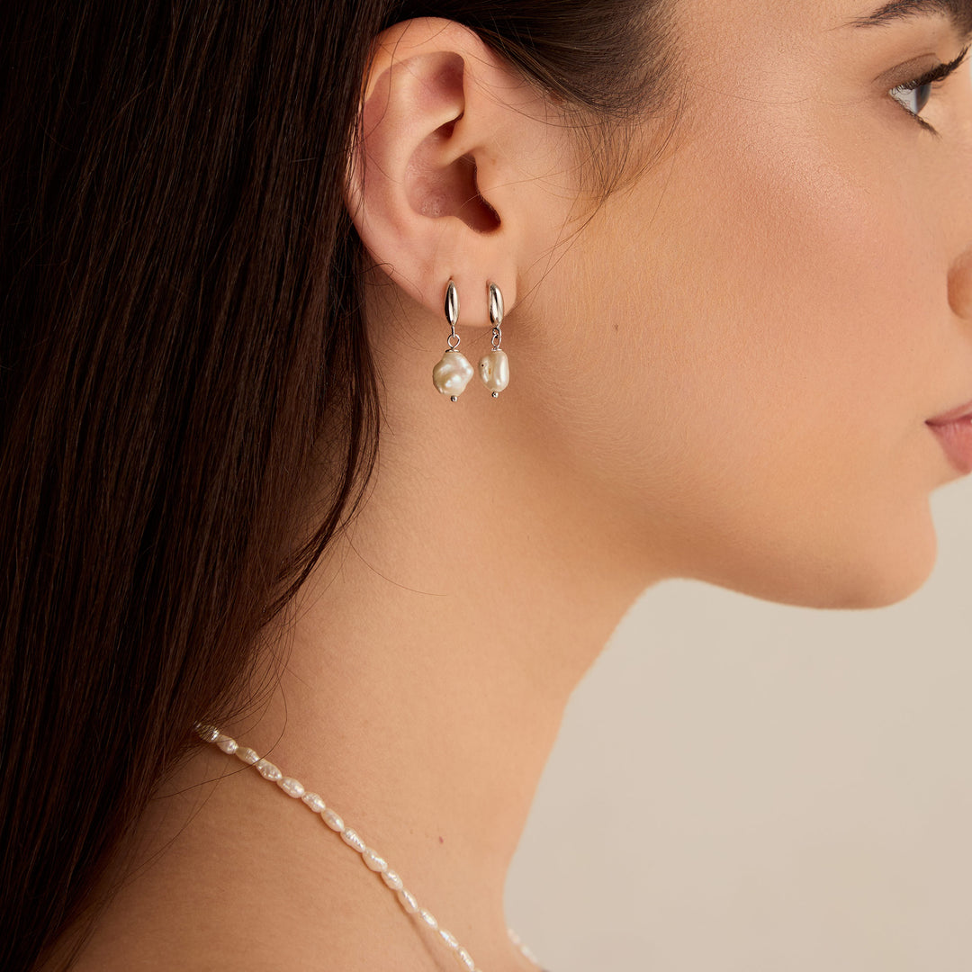 Cercei Antebellum Pearl, Argint