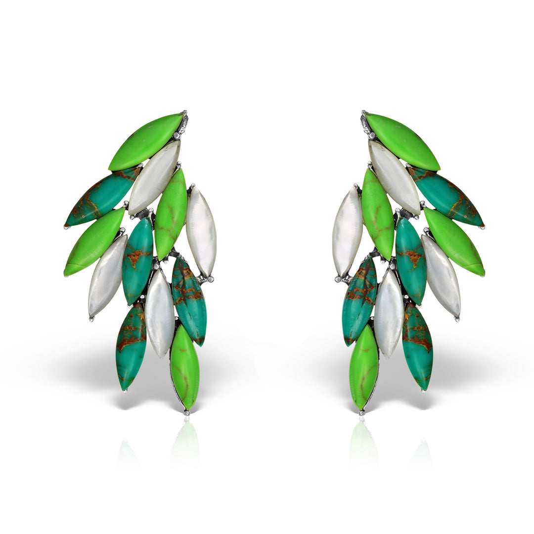 Azael Amaris Silver Earrings