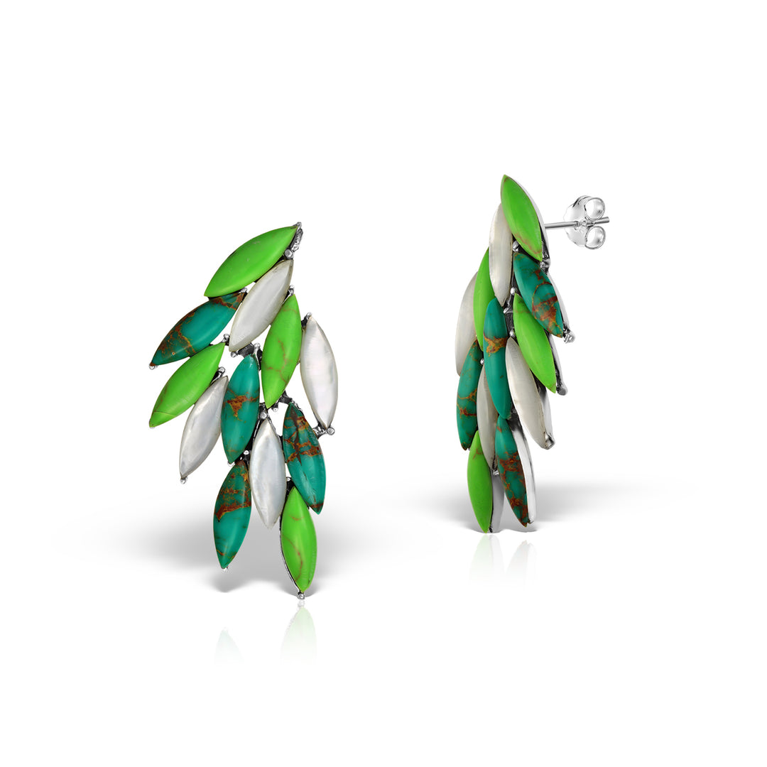 Azael Amaris Silver Earrings