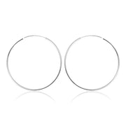 Cercei Creole XL din Argint