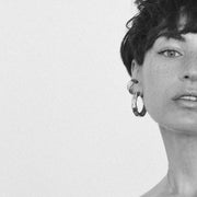 Crush Hoops Earrings, Gold-Plated Silver