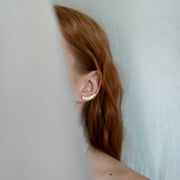 Cercei Constelation Earcuff, Argint Aurit