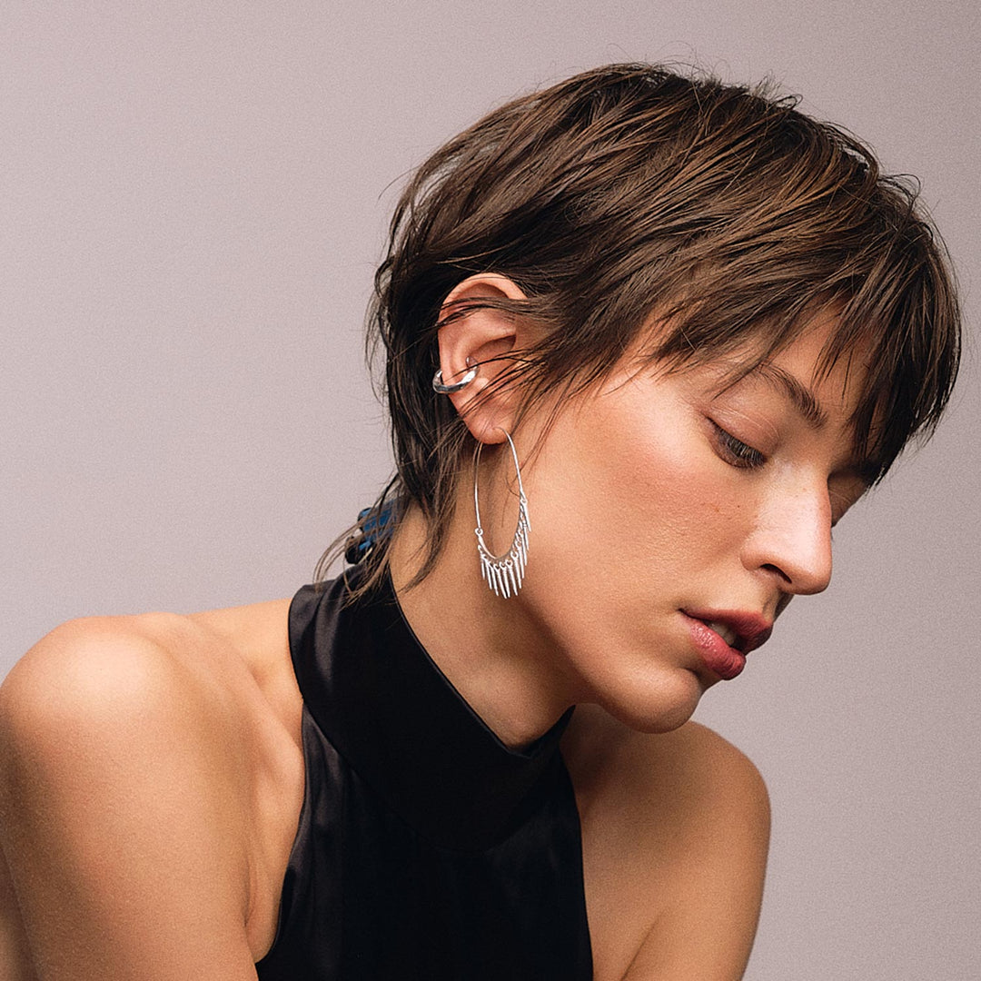 Cercei Iman, Argint Aurit