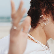 On Pearl Silver Earrings